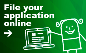 File your application online.
